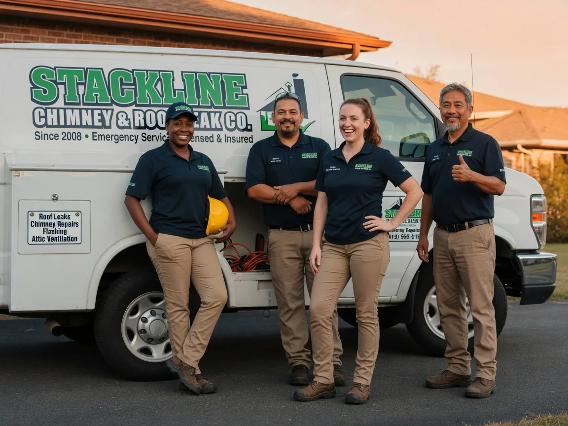 Chimney flashing repair company in Alborn, MN